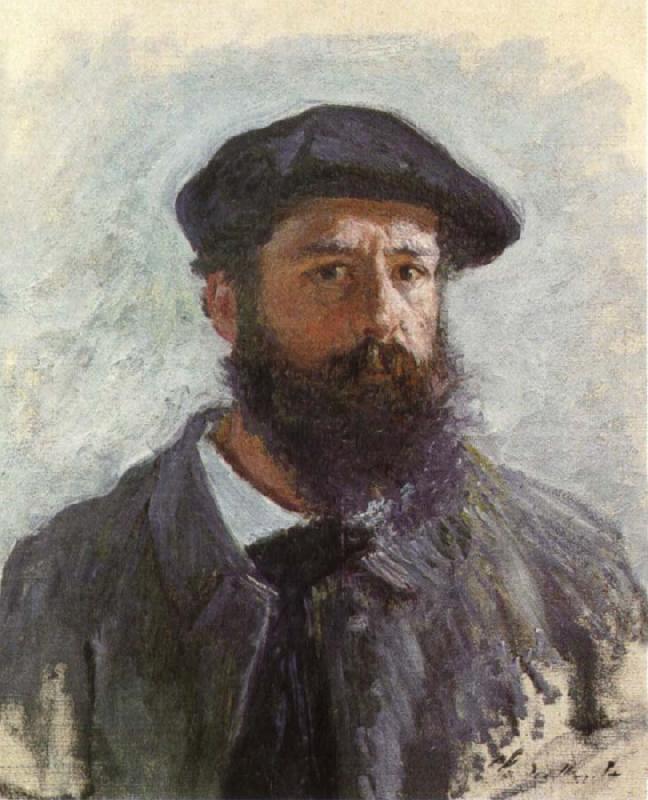 Claude Monet Self-Portrait with a Beret oil painting picture